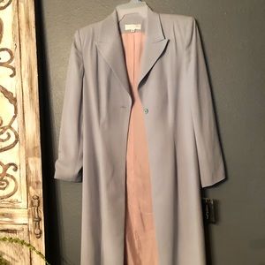 Floor Length Jackie Jon Pin Striped Jacket